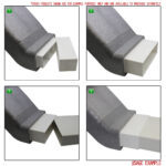 Box of 6 x Kair Self-Seal Thermal Ducting 220X90mm Vertical 45 Degree Bends With Female Click & Lock Fittings