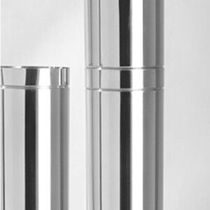 Sw Flue Pipe Stainless Steel - 250mm, 500mm