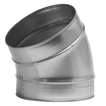 Galvanised Bend – 30 Degrees Pressed - 160mm, Standard