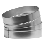 Galvanised Bend – 15 Degree Fabricated - 280mm, Standard