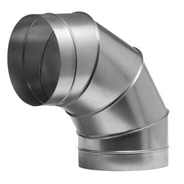 Galvanised Bend – 90 Degree Fabricated - 500mm, Standard