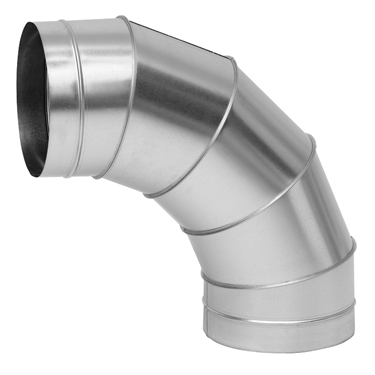 Galvanised Long Bend – 90 Degree Fabricated - 500mm, Standard