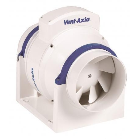Vent Axia ACM In Line Fan – 3 Speed - 200mm, Timer