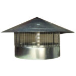 Galv HU Roof Cowl Galvanised Steel - 450mm