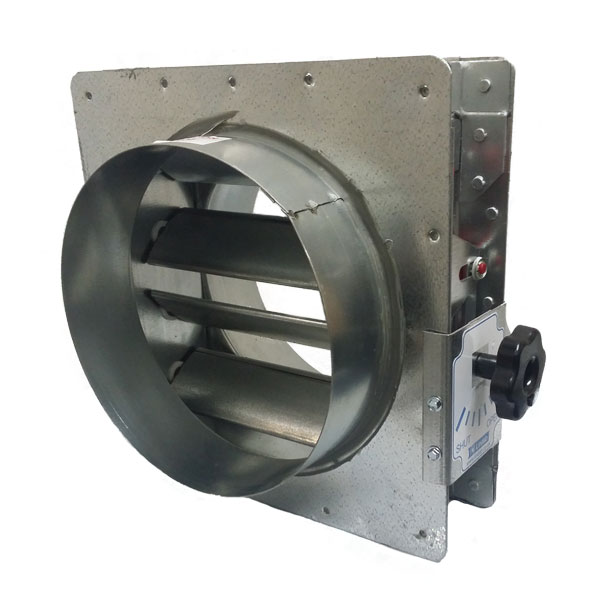Multi-Blade Volume Control Damper (VCD) – Circular Spigot Fit - 100mm