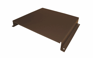 9 X 9 Flat Blast Cowl-Rustic Brown