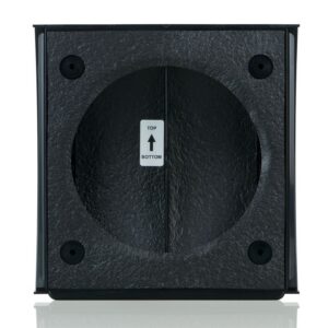 Blauberg External Wind Baffle External Draft Excluding Vent Black - 150mm 6 Inch Dia