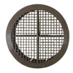 76mm Soffit Vent - Brown