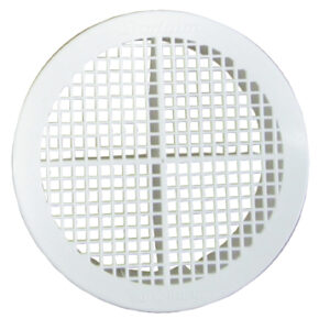 76mm Soffit Vent - White