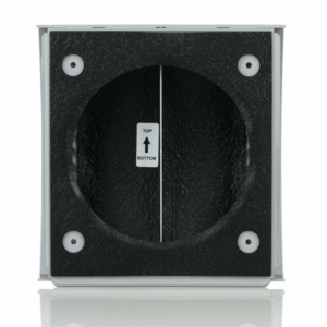 Blauberg External Wind Baffle External Draft Excluding Vent White - 100mm 4 Inch Dia