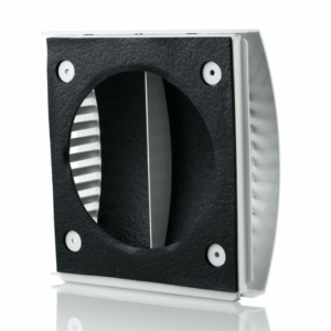 Blauberg External Wind Baffle External Draft Excluding Vent White - 100mm 4 Inch Dia