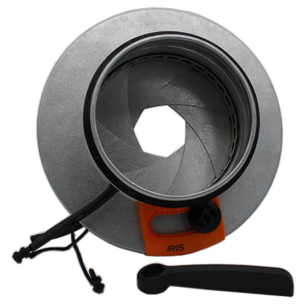 Iris Volume Control Damper Manual - 100mm