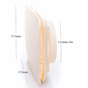 Rytons 125mm Aircore Controllable - Push-Pull Louvre Lookryt Panel