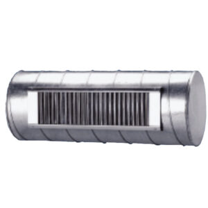Duct Grille With Hit And Miss Damper - 825x75mm Min 160 Dia
