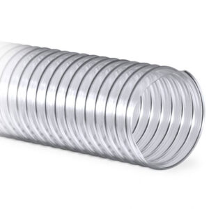 Tecflex Pu Clear Dust Extraction Hose - 150mm, 10m