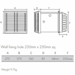 Vent Axia HR200WK Heat Recovery Unit (14120020)