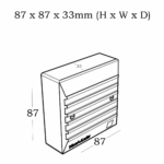 Ventaxia Ambient Response Humidity Sensor (563550)