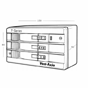 Ventaxia T-Series Controller - Surface Mounting (W361119)