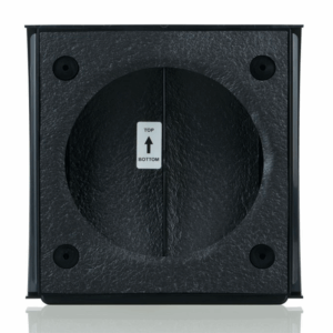 Blauberg External Wind Baffle External Draft Excluding Vent Black - 100mm 4 Inch Dia