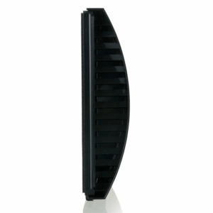 Blauberg External Wind Baffle External Draft Excluding Vent Black - 100mm 4 Inch Dia