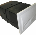 Double Sized Air Brick Black Hole Ventilator - 71,500 Btu/h