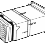 Double Sized Air Brick Black Hole Ventilator - 71,500 Btu/h