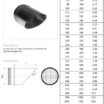 Bird Beak 45 Degree Exhaust Vent 160mm