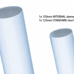 K-HRV150/Range Extension Duct Kit For Walls Up To 1 Metre Thick