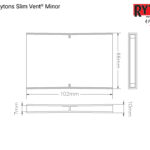 Rytons Slim Vent Minor Cavity Vent/Weep - Pack of 100