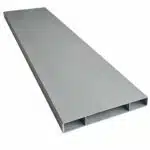 Manrose 1501 Rectangular Flat Ducting 234mm x 29mm – 1 Metre Length Grey Flat Channel Pipe