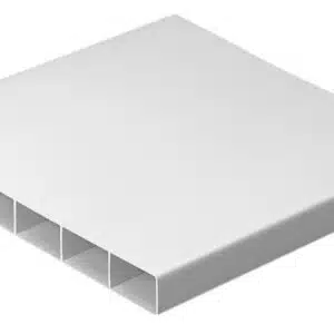 Manrose 1509 Rectangular Flat Channel 300 x 25mm L1000mm PVC Ducting - Colour maybe white or grey