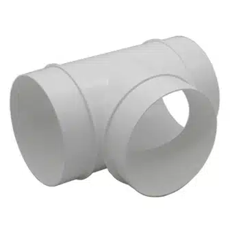Plastic Ducting T-Pieces